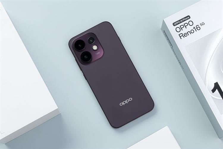 Điện thoại OPPO Reno16 5G 8GB/256GB Màu Tím