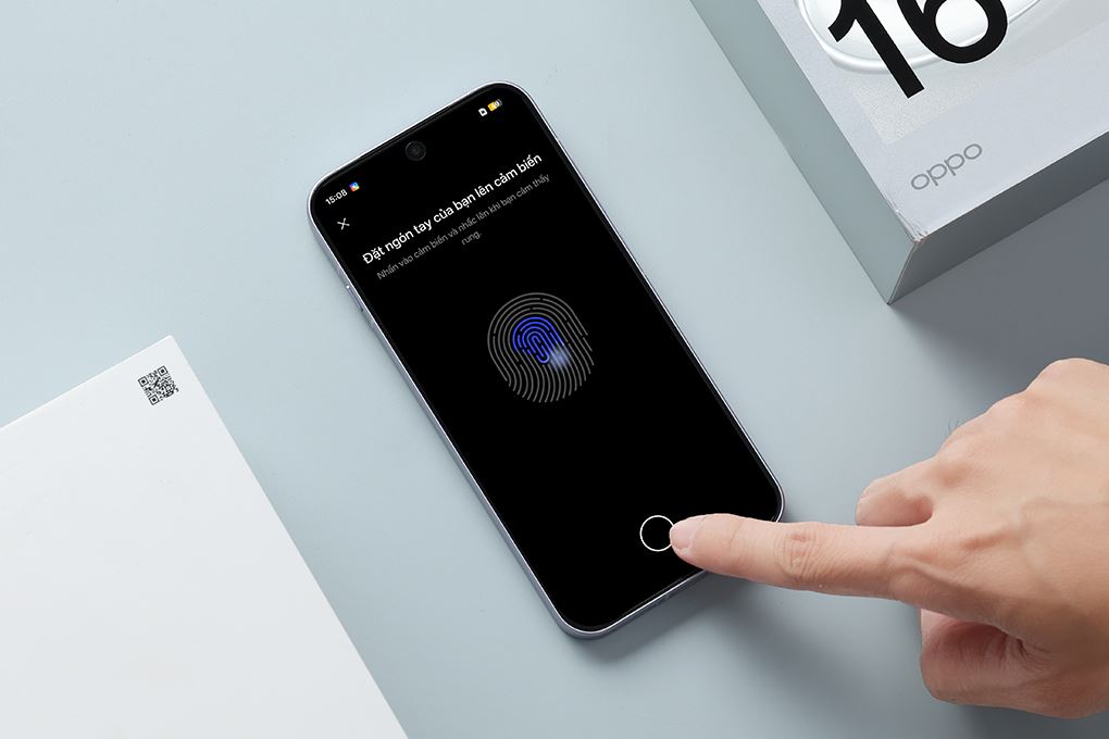 Điện thoại OPPO Reno16 5G 8GB/256GB Màu Tím nhạt