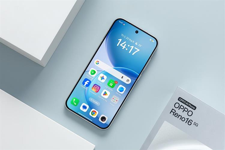 Điện thoại OPPO Reno16 5G 8GB/256GB Màu Trắng