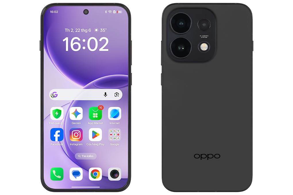 Điện thoại OPPO Reno16 Pro 5G 12GB/256GB Màu Đen