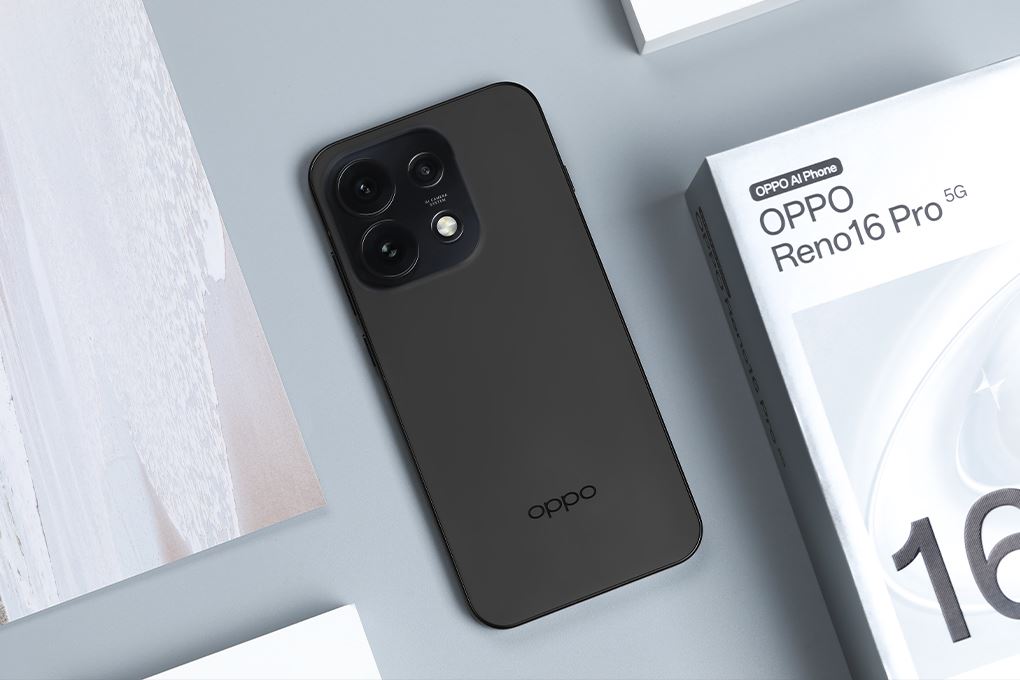 Điện thoại OPPO Reno16 Pro 5G 12GB/256GB Màu Đen