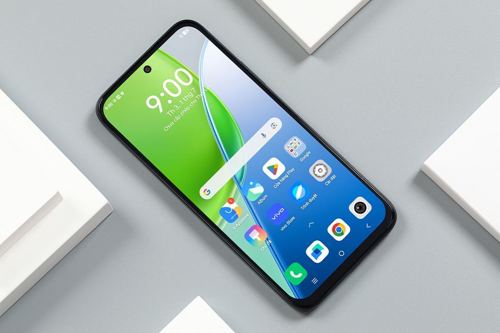Điện thoại vivo Y31d 4GB/128GB Màu Đen