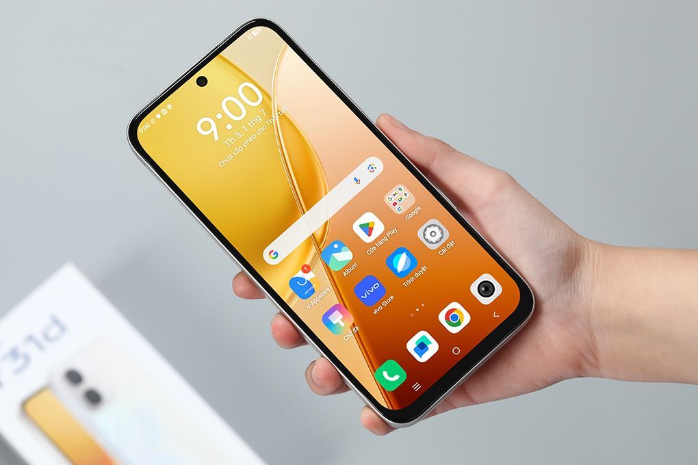 Điện thoại vivo Y31d 4GB/128GB Màu Trắng