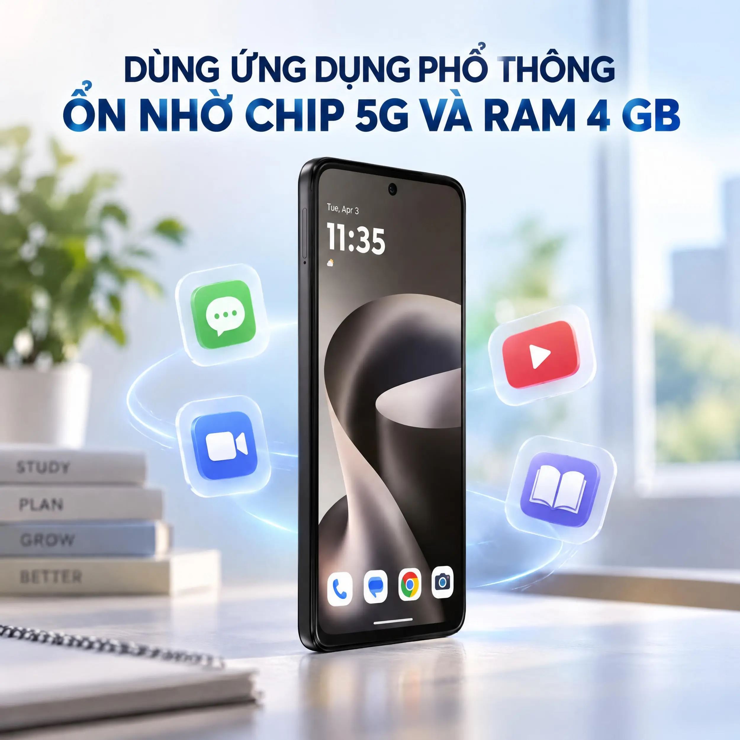 Motorola Moto G37 5G 4GB/64GB - hiệu năng