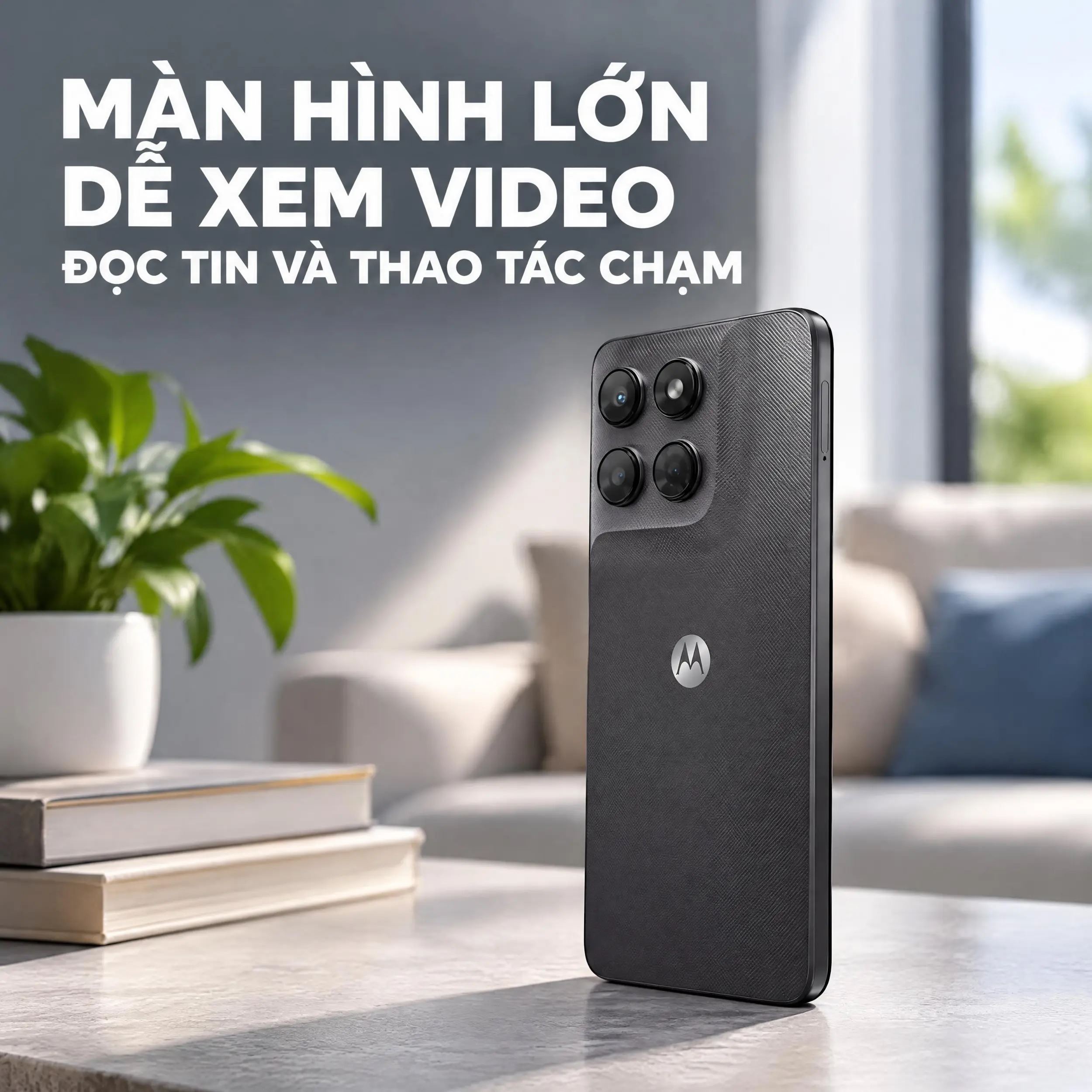 Motorola Moto G37 5G 4GB/64GB - Màn hình lớn