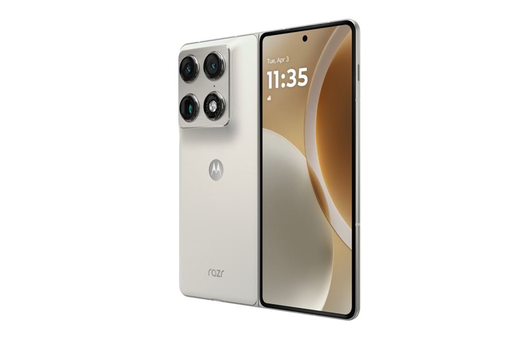 Điện thoại Motorola Razr Fold 5G 12GB/256GB Trắng - 3