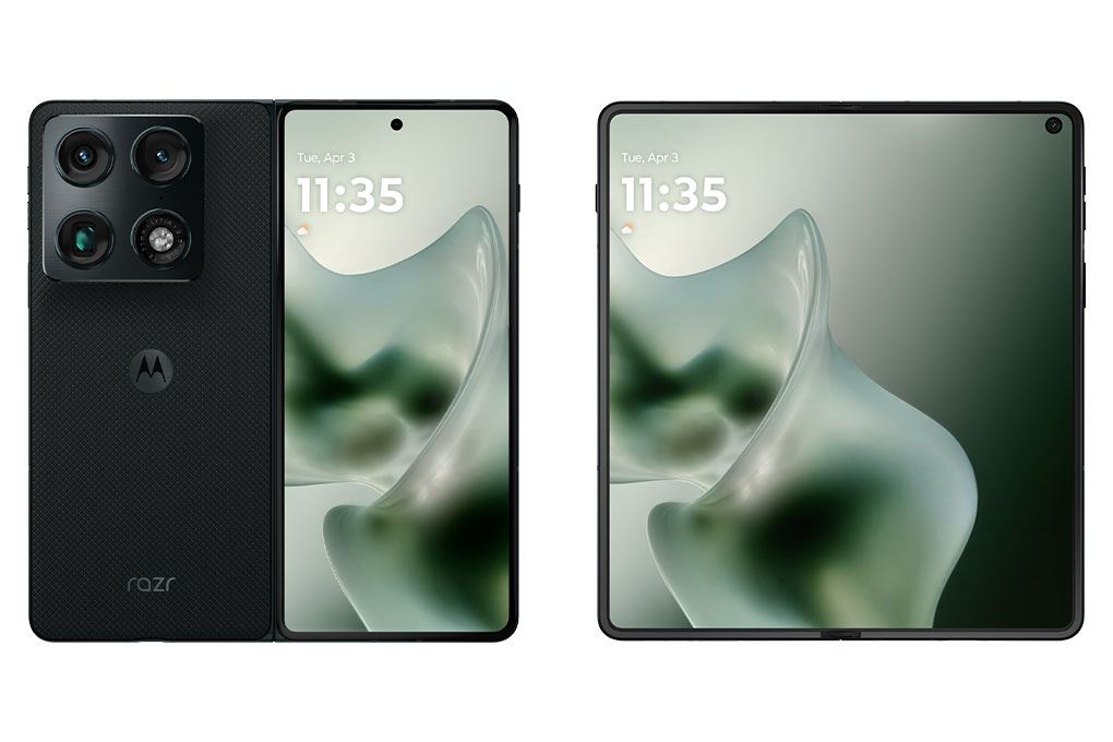 Điện thoại Motorola Razr Fold 5G 12GB/256GB Xanh đen