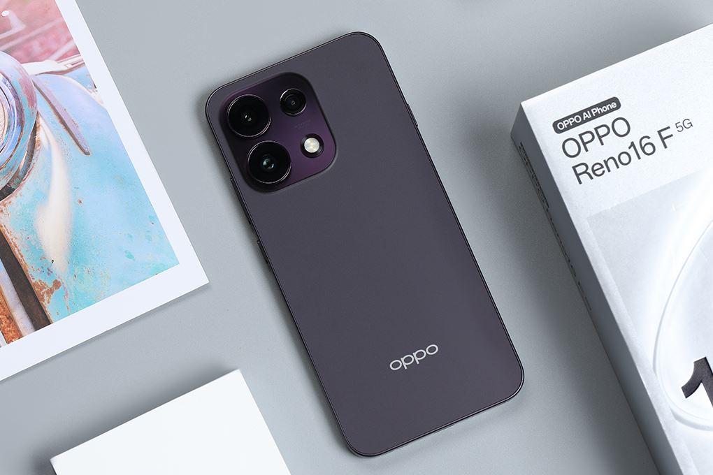 Điện thoại OPPO Reno16F 5G 8GB/128GB Màu Tím