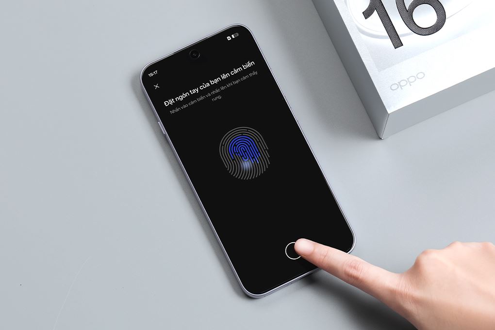 Điện thoại OPPO Reno16F 5G 8GB/128GB Màu Tím nhạt