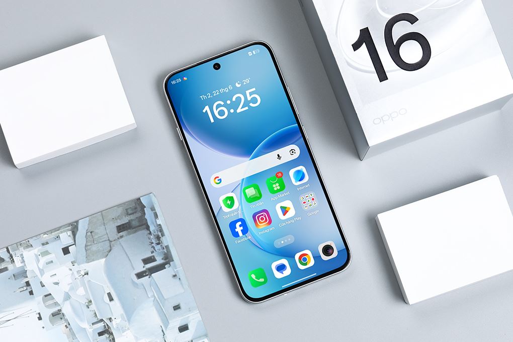 Điện thoại OPPO Reno16F 5G 8GB/128GB Màu Trắng