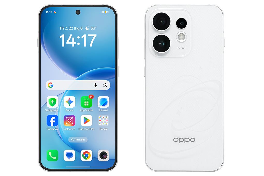 Điện thoại OPPO Reno16F 5G 8GB/128GB Màu Trắng