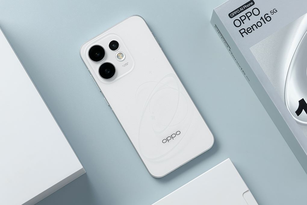 Điện thoại OPPO Reno16F 5G 8GB/128GB Màu Trắng