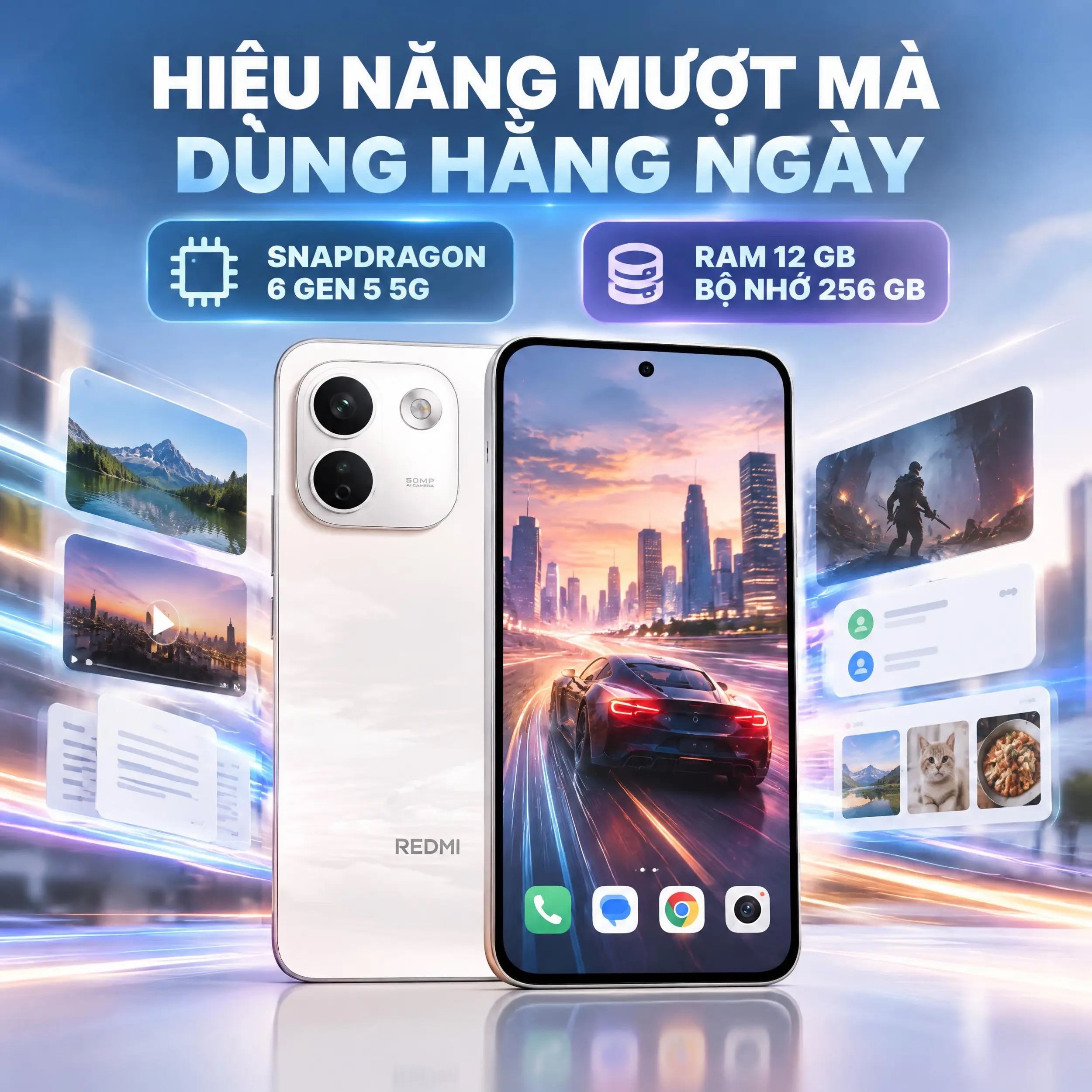 Xiaomi Redmi Note 17 Pro Max 5G 12GB/256GB - hiệu năng Xiaomi Redmi Note 17 Pro Max 5G 12GB/256GB - hiệu năng