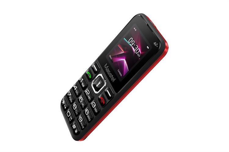 Điện thoại Masstel IZI 10S Màu Đen - Đỏ