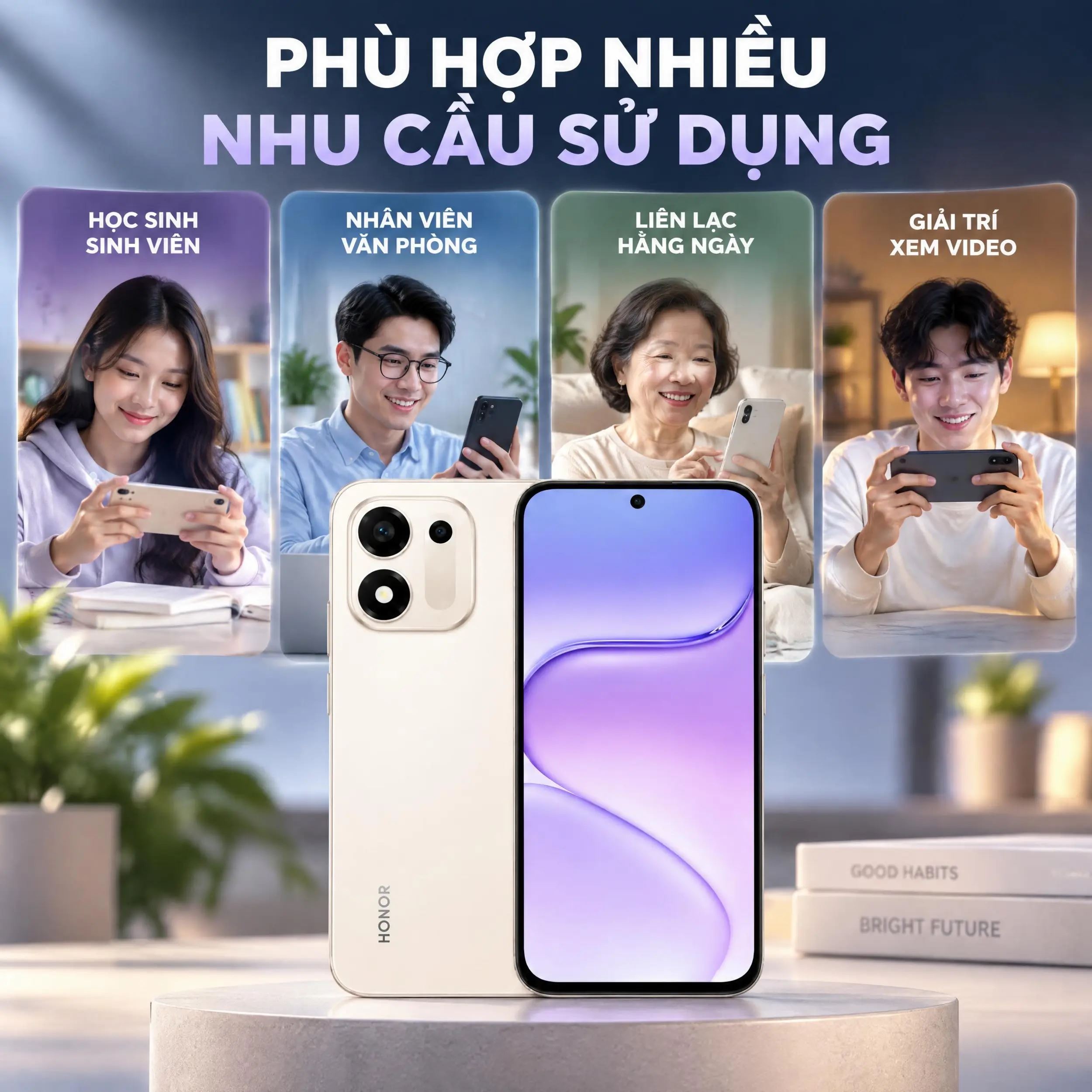 HONOR 600s 5G 6GB/128GB - phù hợp nhiều nhu cầu sử dụng HONOR 600s 5G 6GB/128GB - phù hợp nhiều nhu cầu sử dụng