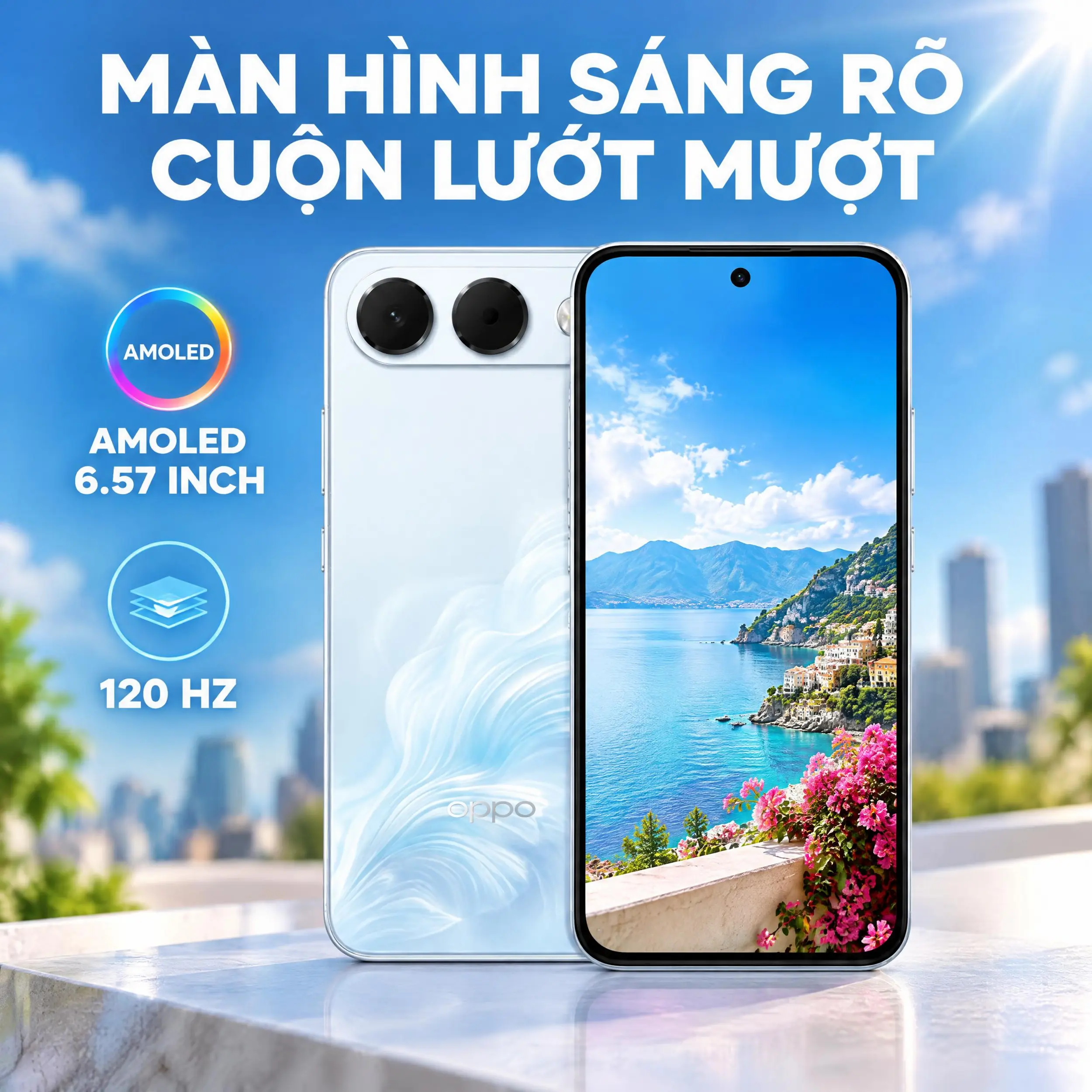 OPPO A7 Pro 5G 6GB/256GB - Màn hình OPPO A7 Pro 5G 6GB/256GB - Màn hình