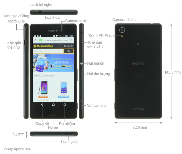Sony Xperia M4 Aqua Dual