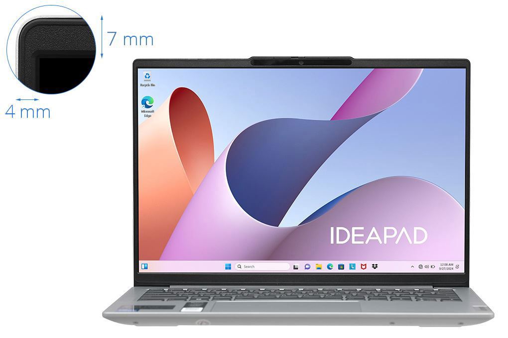 Laptop Lenovo Ideapad 5 14IAH8 - 83BF003WVN (i5 12450H, 16GB, 1TB, WUXGA, Win11) Màu Xám