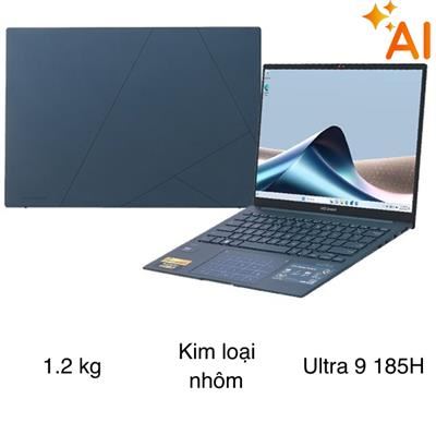 Laptop Asus Zenbook 14 OLED UX3405MA Ultra 9 185H/32GB/1TB/120Hz/Túi/Win11 (PP475W)