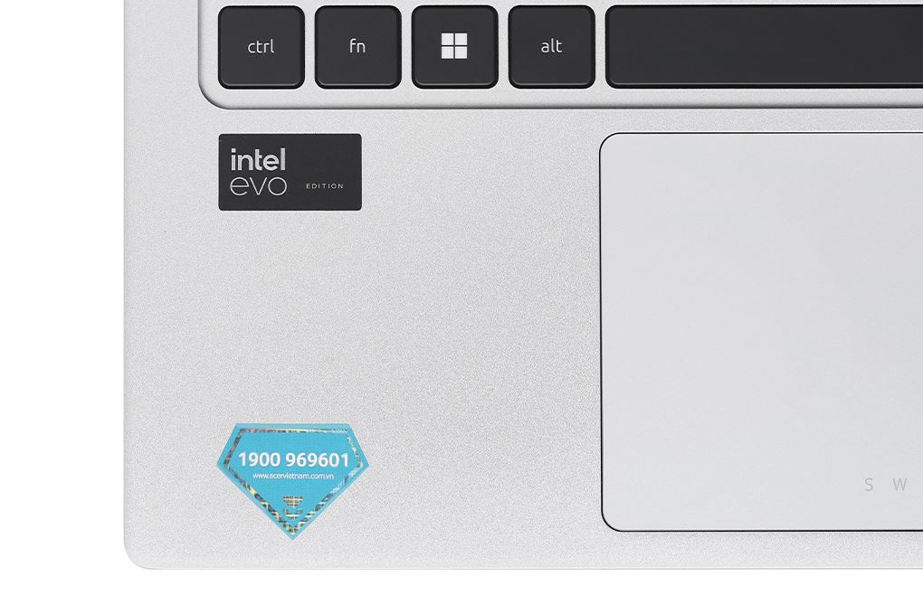 Laptop Acer Swift Go 14 AI 73 53X7 - NX.KSLSV.001 (Ultra 5 125H, 16GB, 512GB, 2.8K 120Hz, Win11) Màu Bạc