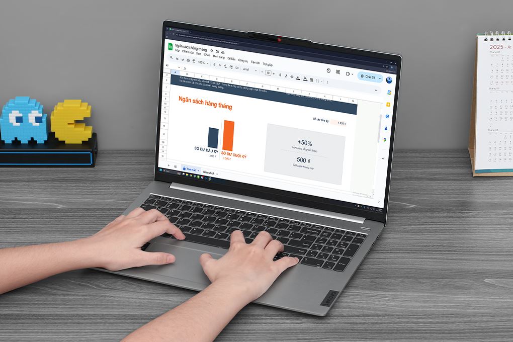 Laptop Lenovo Ideapad Slim 5 16IMH9 Ultra 5 125H/16GB/512GB/120Hz/Win11 (83DC001RVN) - 15
