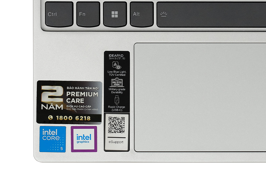 Laptop Lenovo Ideapad Slim 5 15IRU9 - 83D0000EVN (Core 5 120U, 16GB, 512GB, WUXGA, Win11) Màu Xám