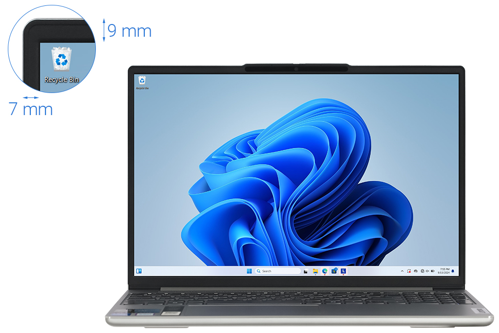 Laptop Lenovo Ideapad Slim 5 15IRU9 - 83D0000EVN (Core 5 120U, 16GB, 512GB, WUXGA, Win11) Màu Xám