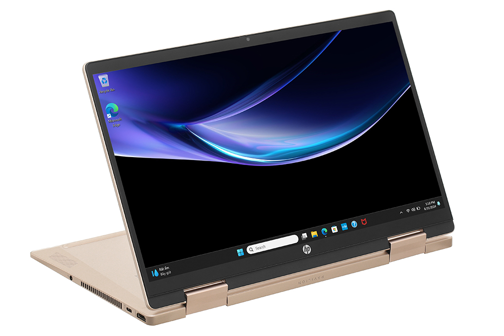 Laptop HP Pavilion X360 14 ek2024TU - 9Z2V6PA (Core 5 120U, 16GB, 512GB, Full HD, Cảm ứng, Win11) Màu Vàng