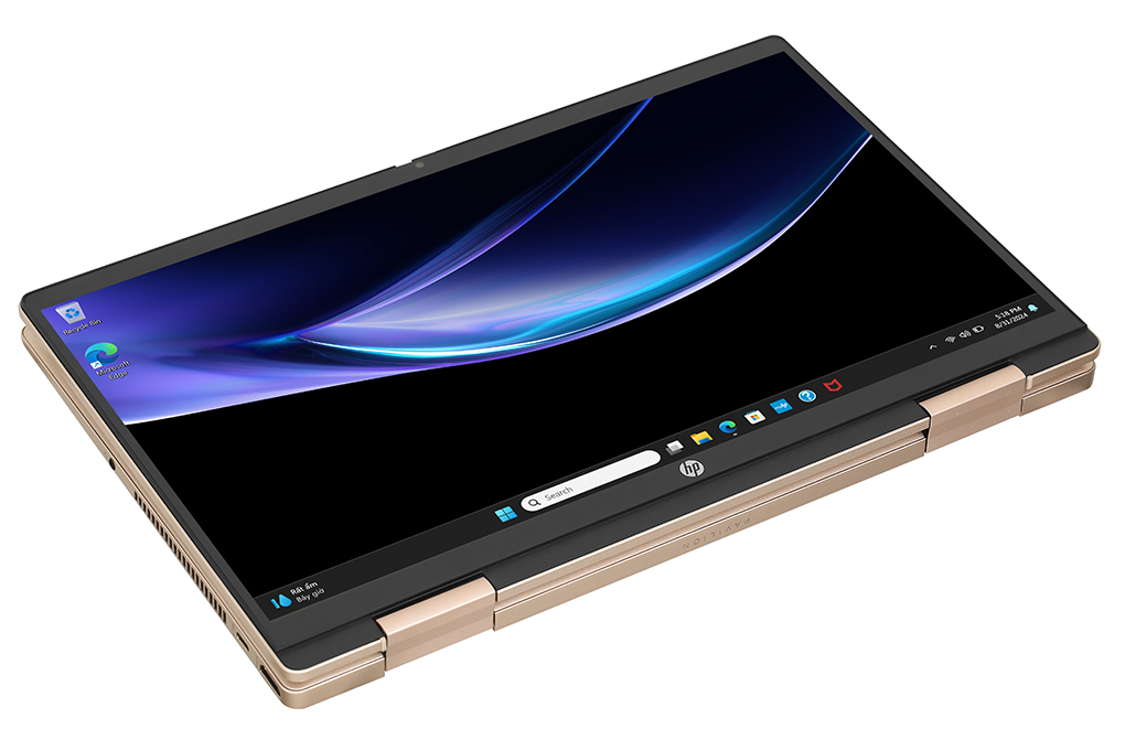 Laptop HP Pavilion X360 14 ek2024TU - 9Z2V6PA (Core 5 120U, 16GB, 512GB, Full HD, Cảm ứng, Win11) Màu Vàng