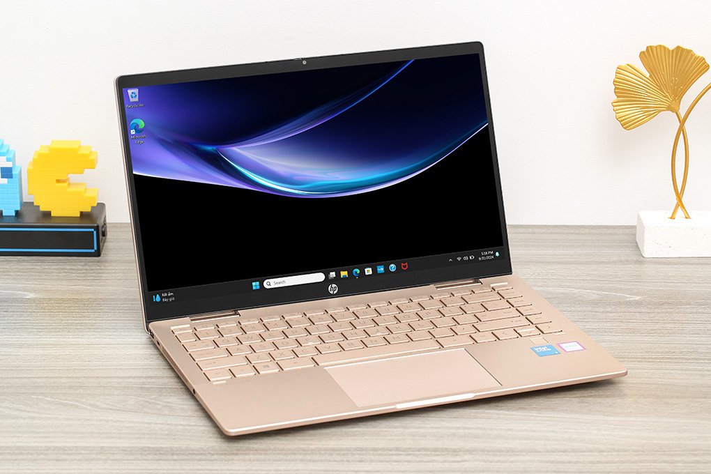 Laptop HP Pavilion X360 14 ek2024TU - 9Z2V6PA (Core 5 120U, 16GB, 512GB, Full HD, Cảm ứng, Win11) Màu Vàng