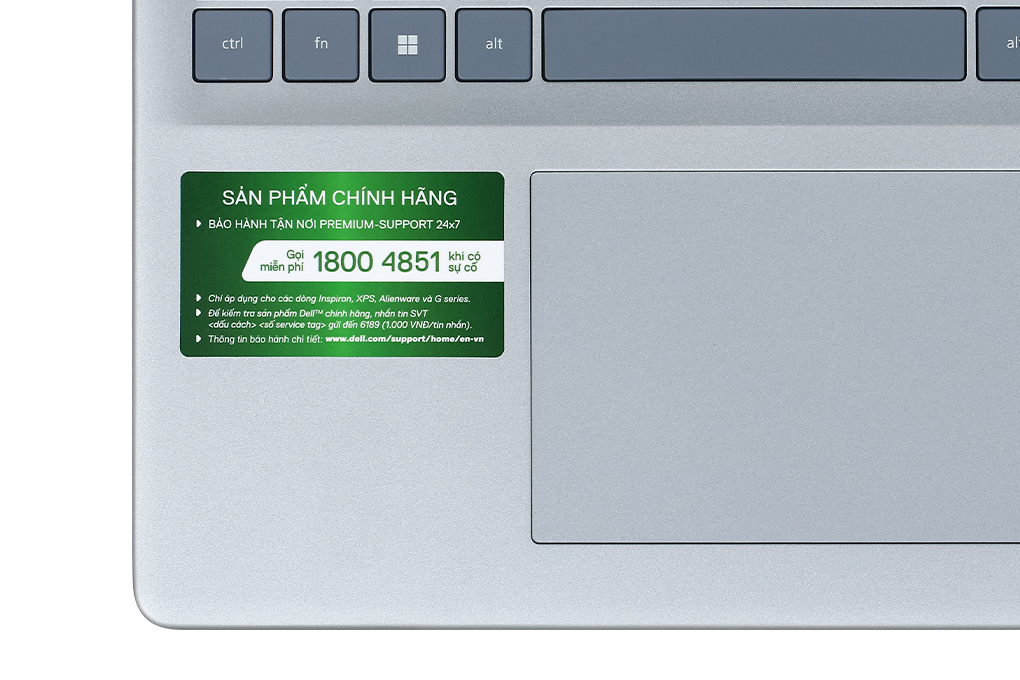 Laptop Dell Inspiron 16 5640 - N5640-C7U161W11IBU (Core 7 150U, 16GB, 1TB, Full HD+, OfficeHS, Win11) - 12