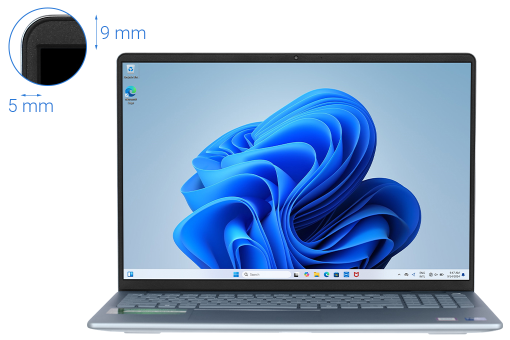 Laptop Dell Inspiron 16 5640 - N5640-C7U161W11IBU (Core 7 150U, 16GB, 1TB, Full HD+, OfficeHS, Win11) - 3