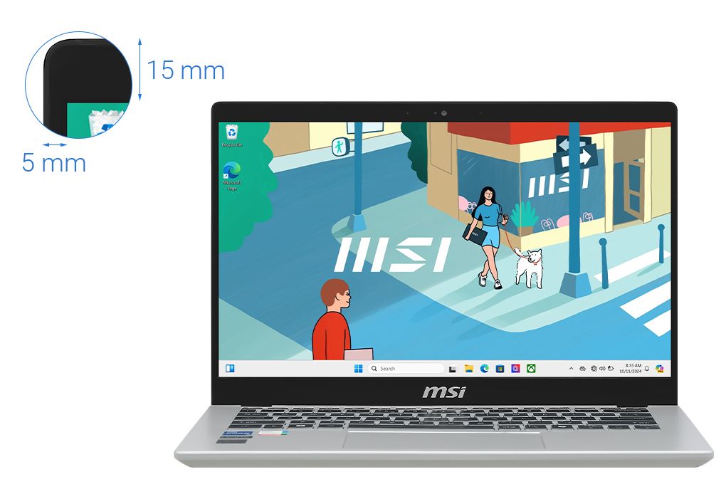 MSI Modern 14 C13M - 611VN (i5 1335U, 16GB, 512GB, Full HD, Win11) - 3