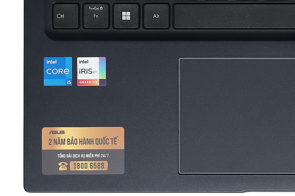 Laptop Asus Vivobook 15 X1504ZA - NJ1546W (i5 1235U, 16GB, 512GB, Full HD, Win11) Màu Xanh Dương