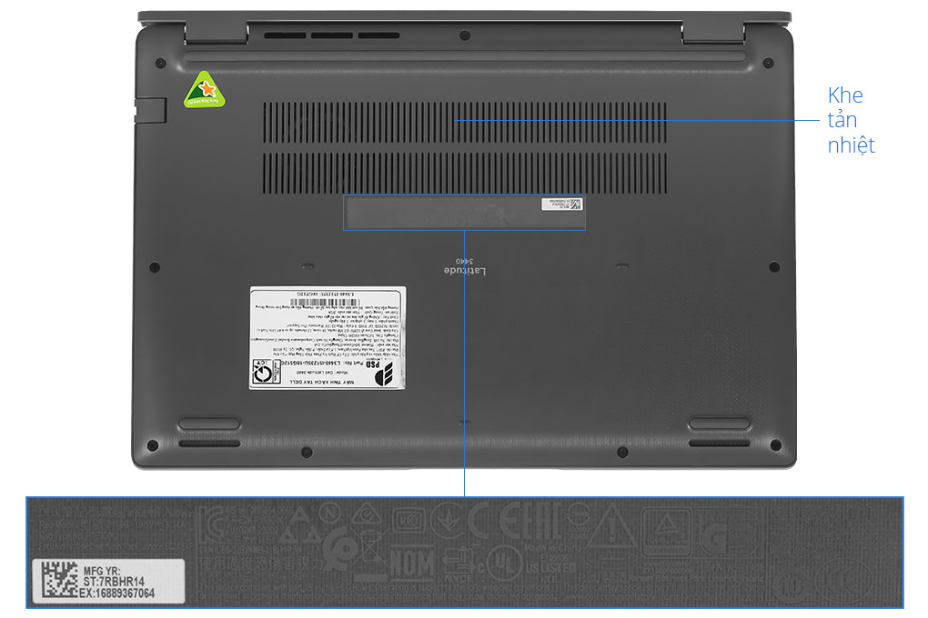 Laptop Dell Latitude 3440 i5 1235U/16GB/512GB/Win11 (L3440-I51235U-16G512G) - 11