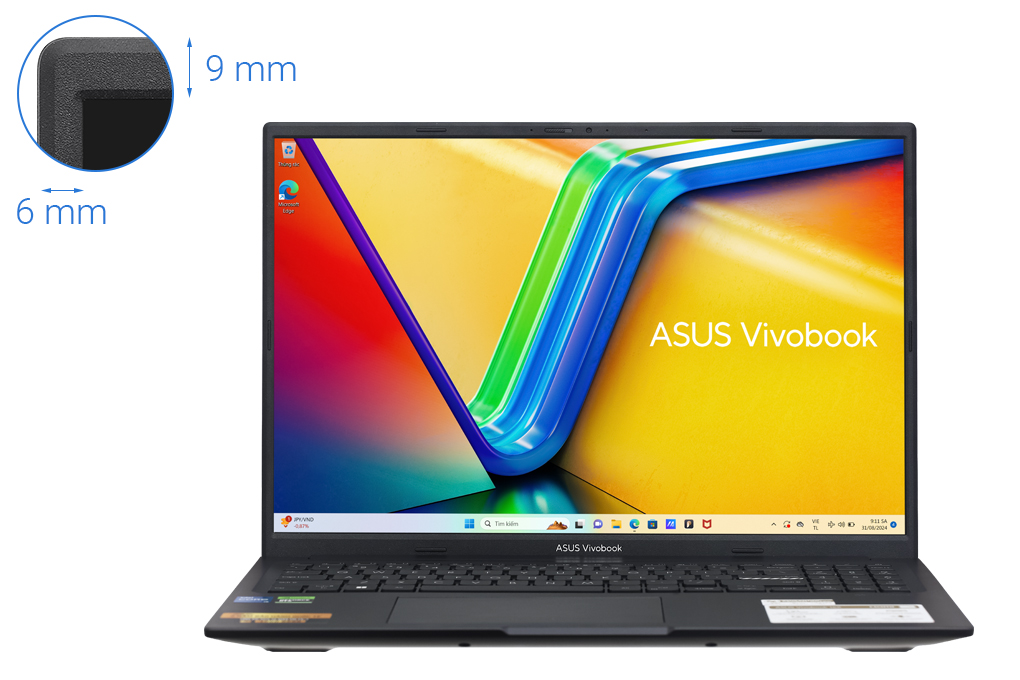 Laptop Asus Gaming Vivobook K3605ZF - RP745W (i5 12500H, 16GB, 512GB, RTX 2050 4GB, WUXGA 144Hz, Win11) Màu Đen