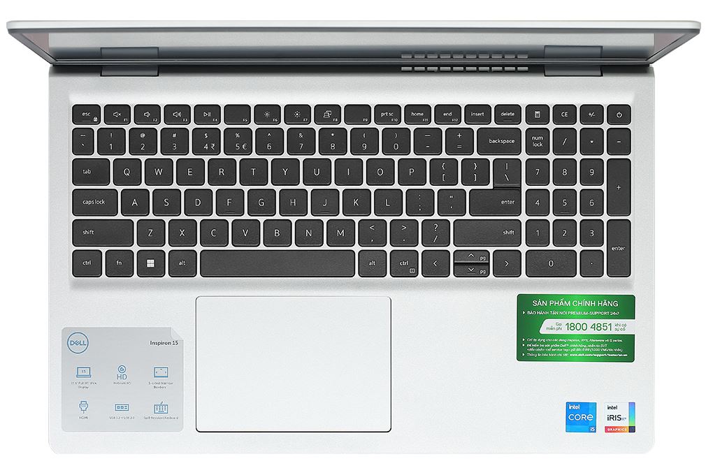 Laptop Dell Inspiron 15 3530 - 71043885 (i5 1334U, 16GB, 512GB, Full HD 120Hz, OfficeHS, KYHD, Win11) - 4