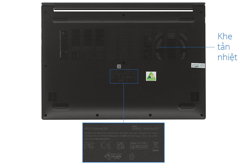Laptop Asus Gaming Vivobook K3605ZU - RP296W (i5 12500H, 16GB, 512GB, RTX 4050 6GB, WUXGA 144Hz, Win11) Màu Đen