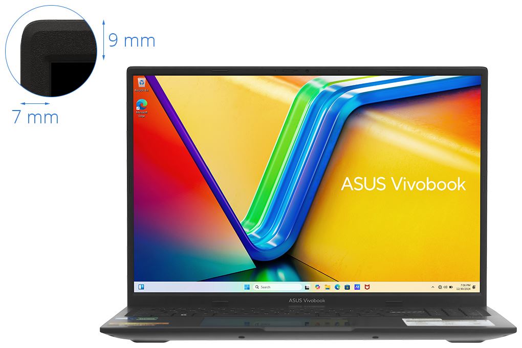 Laptop Asus Gaming Vivobook K3605ZU - RP296W (i5 12500H, 16GB, 512GB, RTX 4050 6GB, WUXGA 144Hz, Win11) Màu Đen