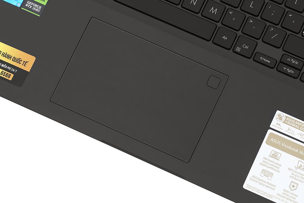 Laptop Asus Gaming Vivobook K3605ZU - RP296W (i5 12500H, 16GB, 512GB, RTX 4050 6GB, WUXGA 144Hz, Win11) Màu Đen
