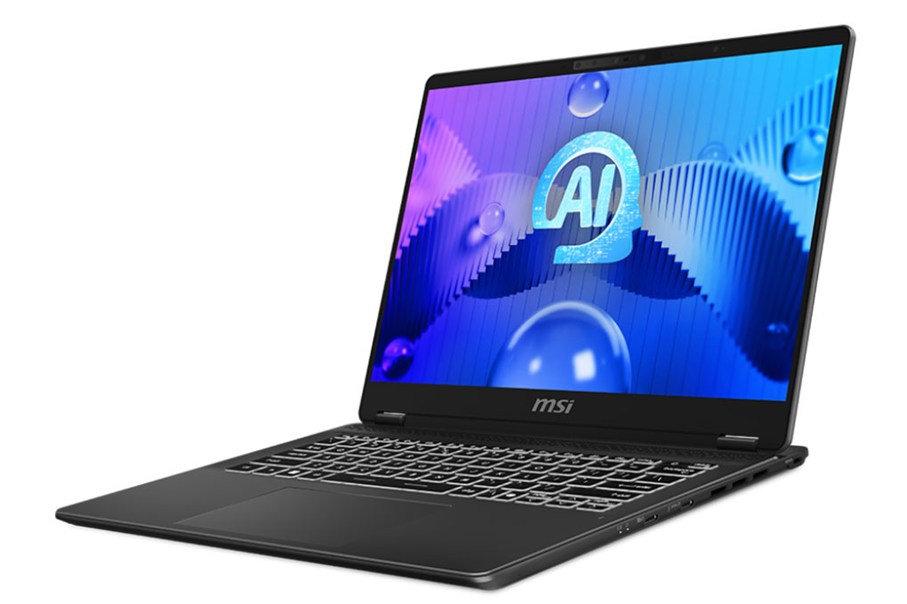 Laptop MSI Prestige 14 AI Studio C1UDXG - 058VN (Ultra 7 155H, 16GB, 1TB, RTX 3050 6GB, Full HD+ 144Hz, Win11) Màu Xám