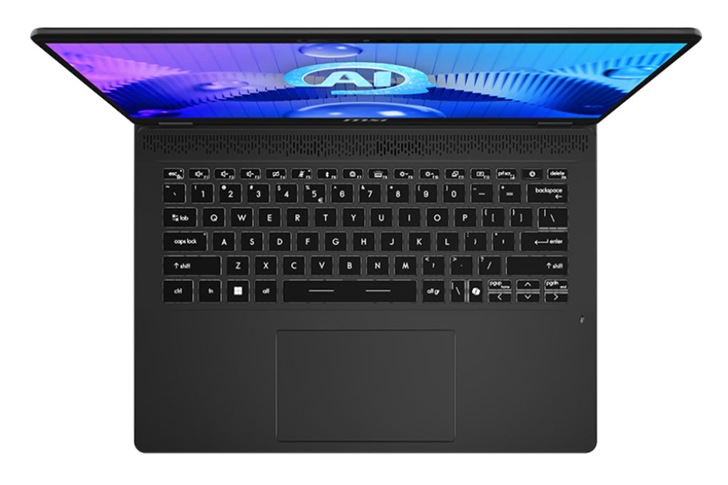 Laptop MSI Prestige 14 AI Studio C1UDXG - 058VN (Ultra 7 155H, 16GB, 1TB, RTX 3050 6GB, Full HD+ 144Hz, Win11) Màu Xám