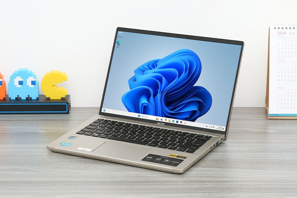 Laptop Acer Swift Go SFG14 71 513F i5 13500H/16GB/512GB/OfficeHS/Win11 (NX.KPZSV.003) Màu Vàng