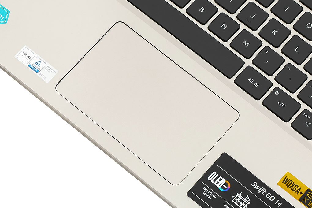 Laptop Acer Swift Go SFG14 71 513F i5 13500H/16GB/512GB/OfficeHS/Win11 (NX.KPZSV.003) Màu Vàng