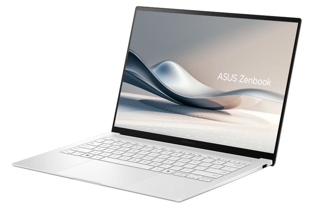 Laptop Asus Zenbook S 14 UX5406SA - PV140WS (Ultra 7 258V, 32GB, 1TB, 2.8K OLED 120Hz, OfficeHS, Win11) Màu Trắng