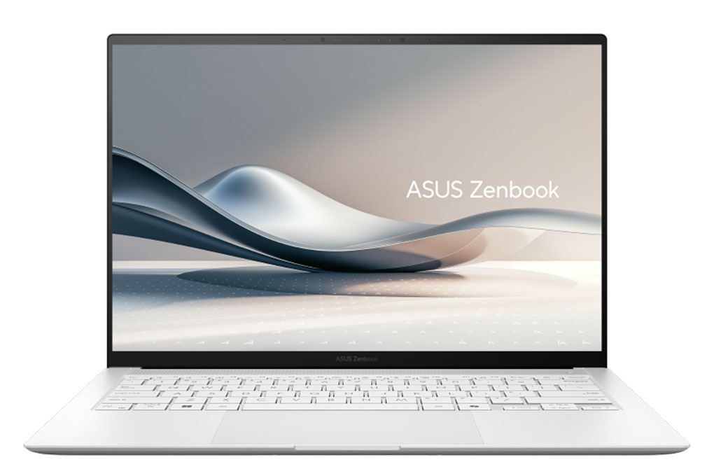 Laptop Asus Zenbook S 14 UX5406SA - PV140WS (Ultra 7 258V, 32GB, 1TB, 2.8K OLED 120Hz, OfficeHS, Win11) Màu Trắng