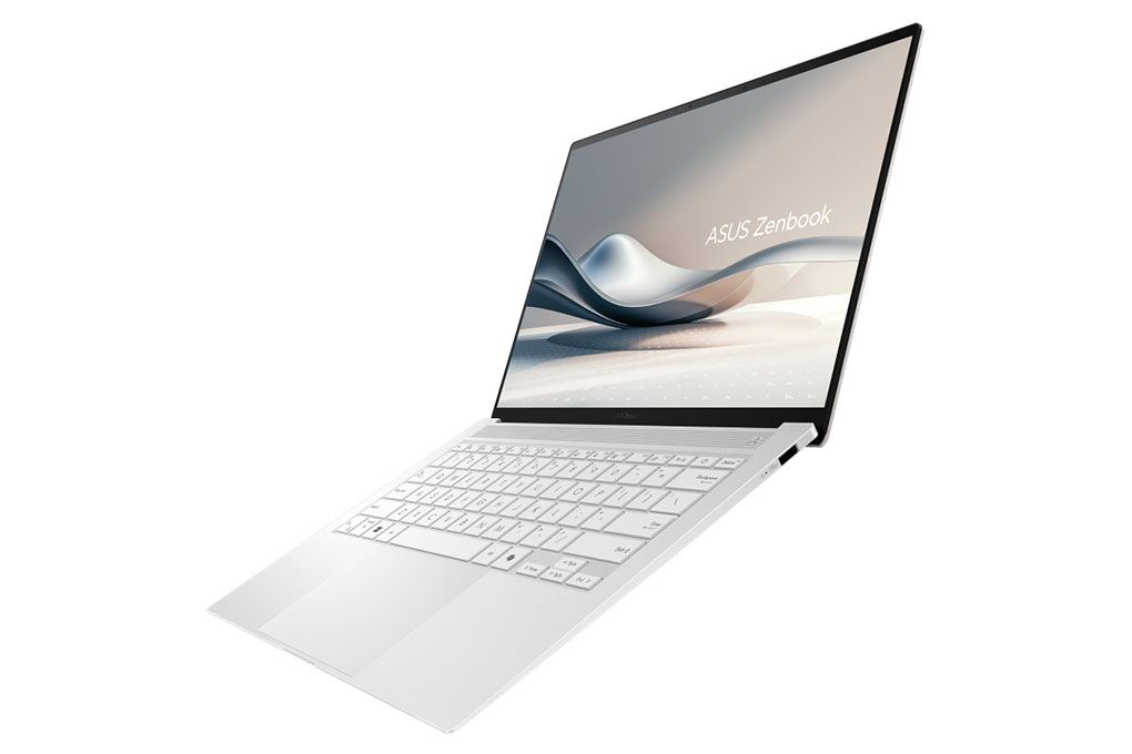 Laptop Asus Zenbook S 14 UX5406SA - PV140WS (Ultra 7 258V, 32GB, 1TB, 2.8K OLED 120Hz, OfficeHS, Win11) Màu Trắng