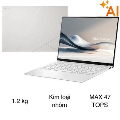Laptop Asus Zenbook S 14 UX5406SA Ultra 7 258V/32GB/1TB/120Hz/OfficeHS/Win11 (PV140WS)