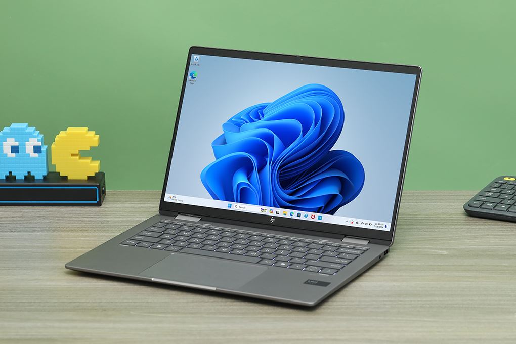 Laptop HP Envy X360 14 fa0097AU - AY8U7PA (R5 8640HS, 16GB, 512GB, 2.8K OLED, Cảm ứng, OfficeHS+365, Win11) Màu Bạc
