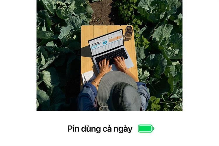 Laptop MacBook Pro 14 inch M4 16GB/1TB Màu Đen